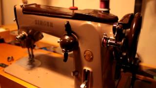 Testing my Singer 306k with a dramatic ending!