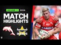 Nrl 2024  dolphins v cowboys  match highlights