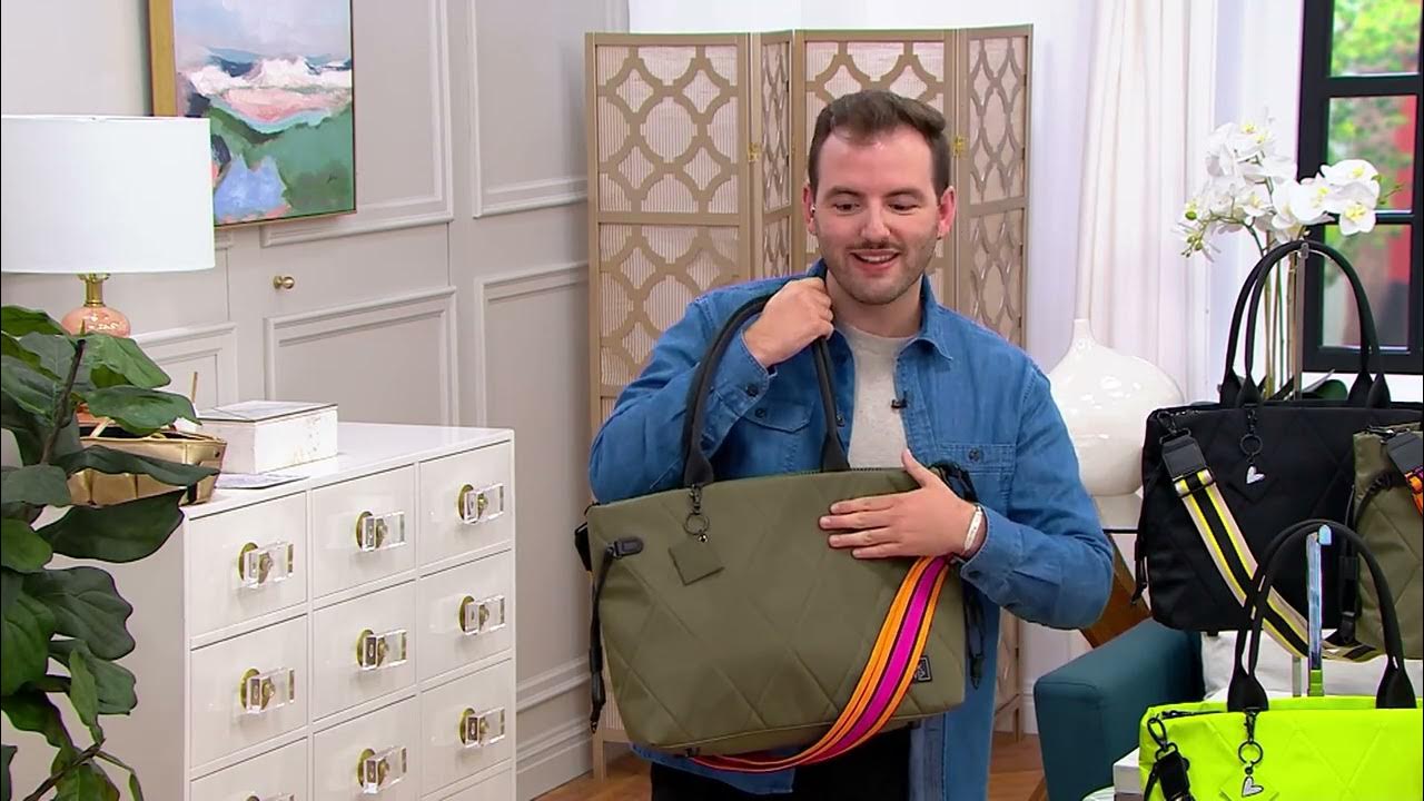 Shawn Killinger x IHKWIP Haute Tote with Guitar Strap on QVC YouTube