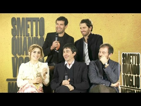 Smetto Quando Voglio Masterclass Intervista Di Coming Soon A Giampaolo Morelli E Al Cast Del Film Youtube