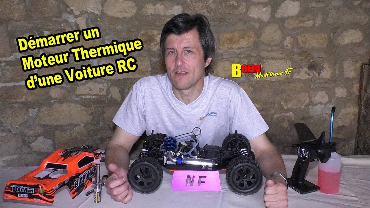 Démarrer un Moteur Thermique de Voiture RC T2M · Breizh-Modelisme