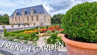4K/🇫🇷 Incredibly beautiful French Garden🌿🌳🌺/Part 2