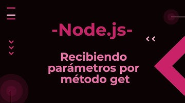 Node.js - Recibiendo parámetros por método get