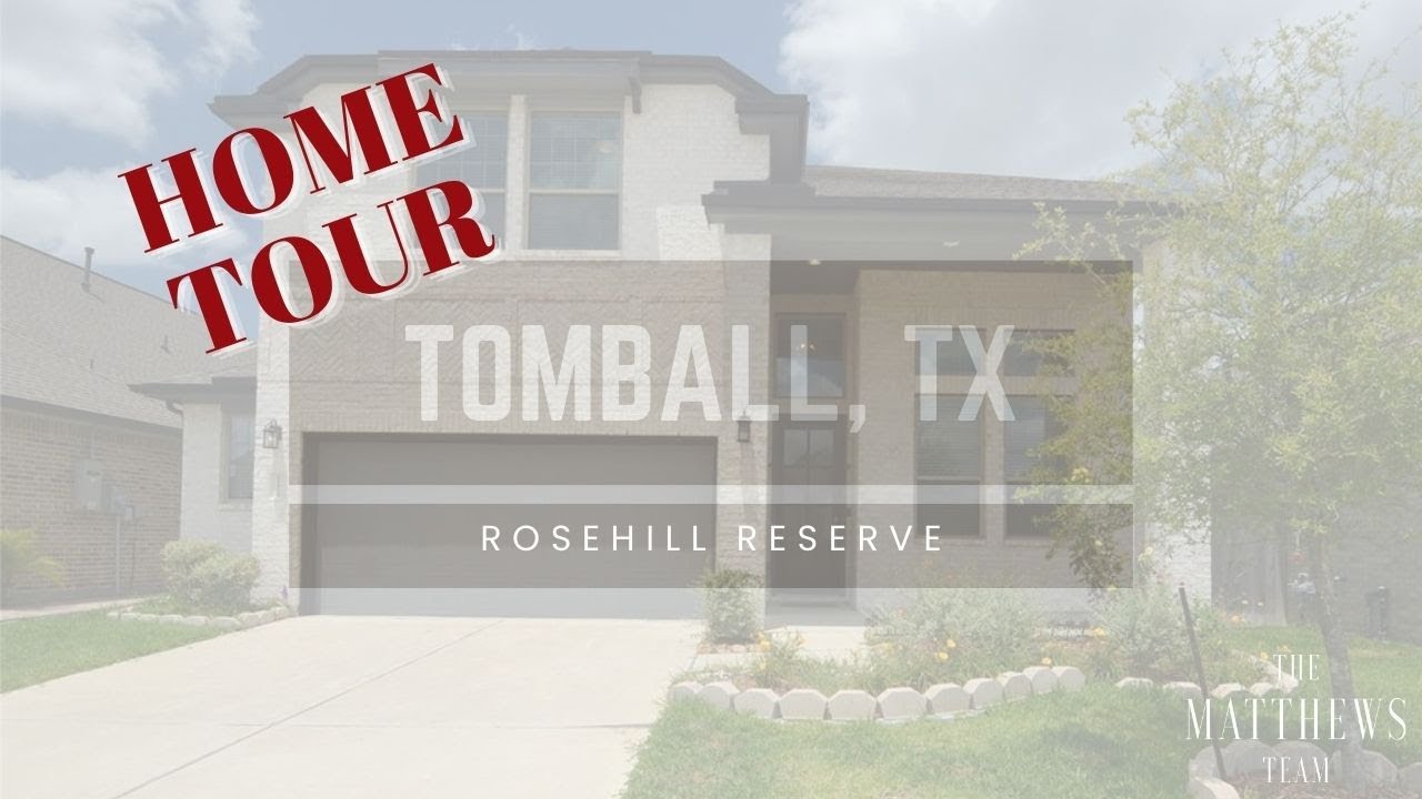 Home for Rent Lease Tomball ISD Texas Four Bedrooms Newer Community