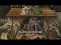 Simbologia della Natività mistica - Sandro Botticelli