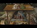 Simbologia della Natività mistica - Sandro Botticelli - I SIMBOLI NELL'ARTE