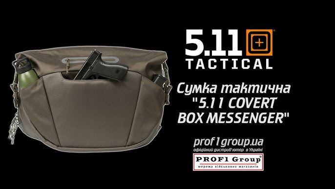 Covert Box Messenger: Discreet Tactical Storage