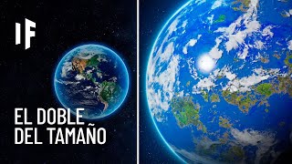 ¿Qué pasaría si duplicáramos el tamaño de todos los planetas?