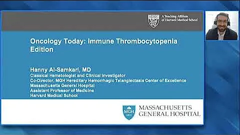 Immune Thrombocytopenia | Oncology Today with Dr Neil Love: Management of Immune Thrombocytopenia...