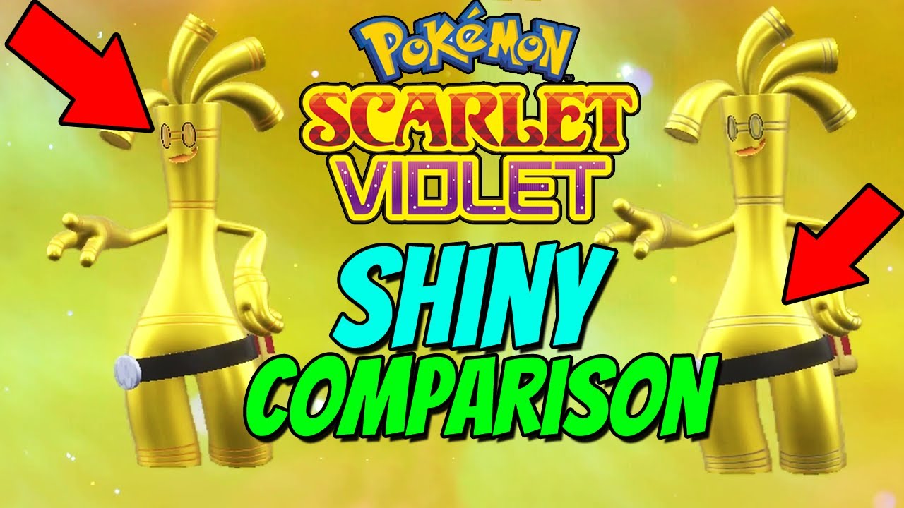 Pokémon Scarlet & Violet - All Shiny Pokémon (Comparison) 