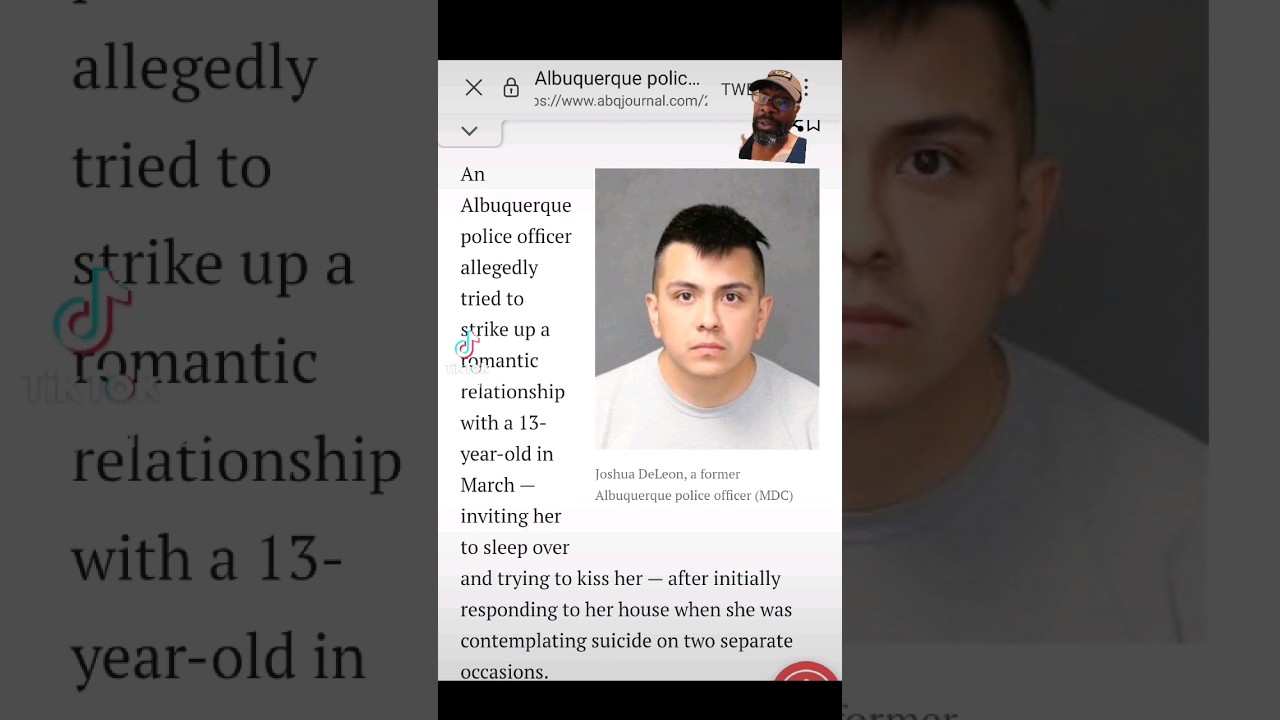 ⁣New Mexico Police Officer resigns after being charged for being a Predator. #newmexico