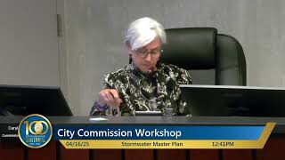 04.16.2025 Workshop: 2025 Stormwater Master Plan
