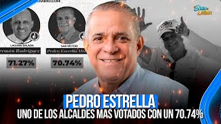 PEDRO ESTRELLA, UNO DE LOS ALCALDES MAS VOTADOS CON UN 70.74%  | SHOW DE NELSON