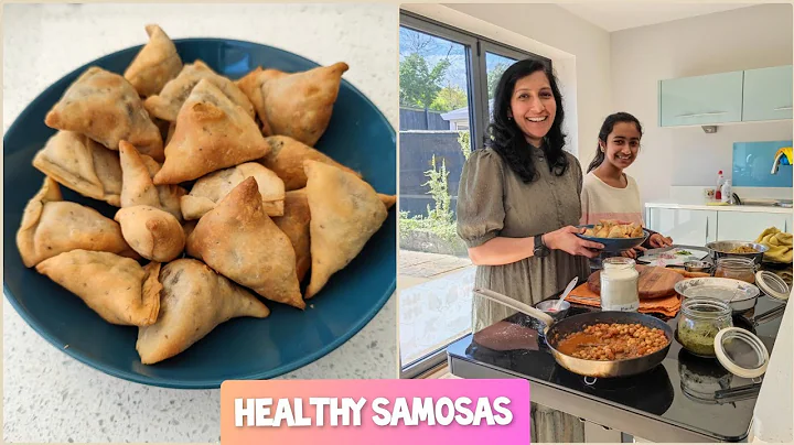 Standing desk for home office to extended kitchen work top - Organization ideas | Air fryed Samosas