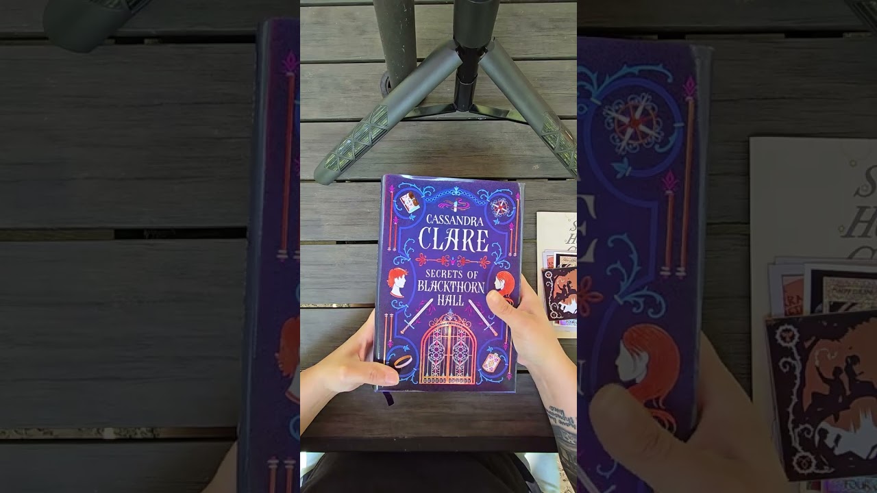 A look through of Secrets of Blackthorn Hall by Cassandra Clare