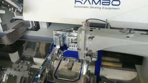 RAMBO Automatic pocket with flap setting machine RM-310PWF