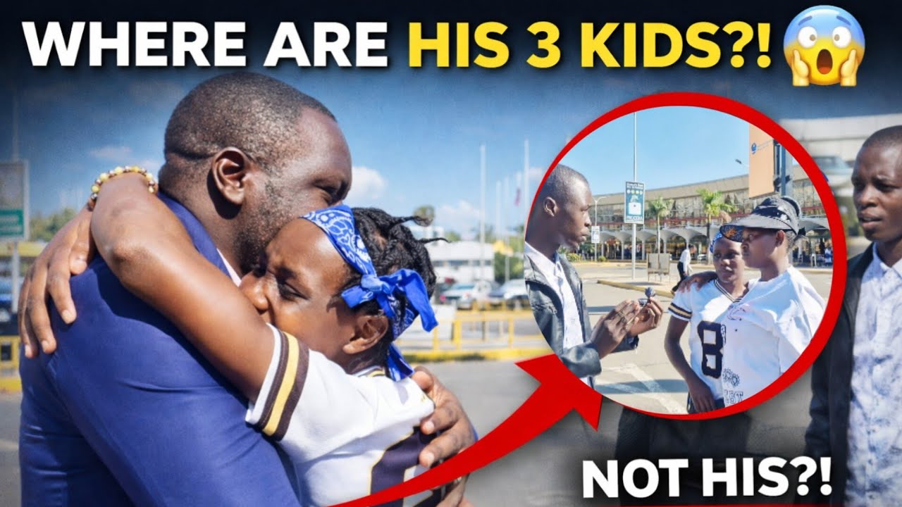 He Returned from USA After 15 Years… His 3 Kids Were Missing, Wife Came with Another Child 💔 | JKIA