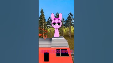 Sprunki 2d Simon characters on train #sprunki Incredibox Sprunki