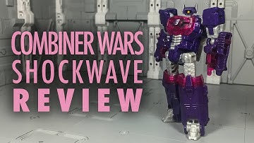 Transformers Combiner Wars Shockwave (Legends Class) | REVIEW
