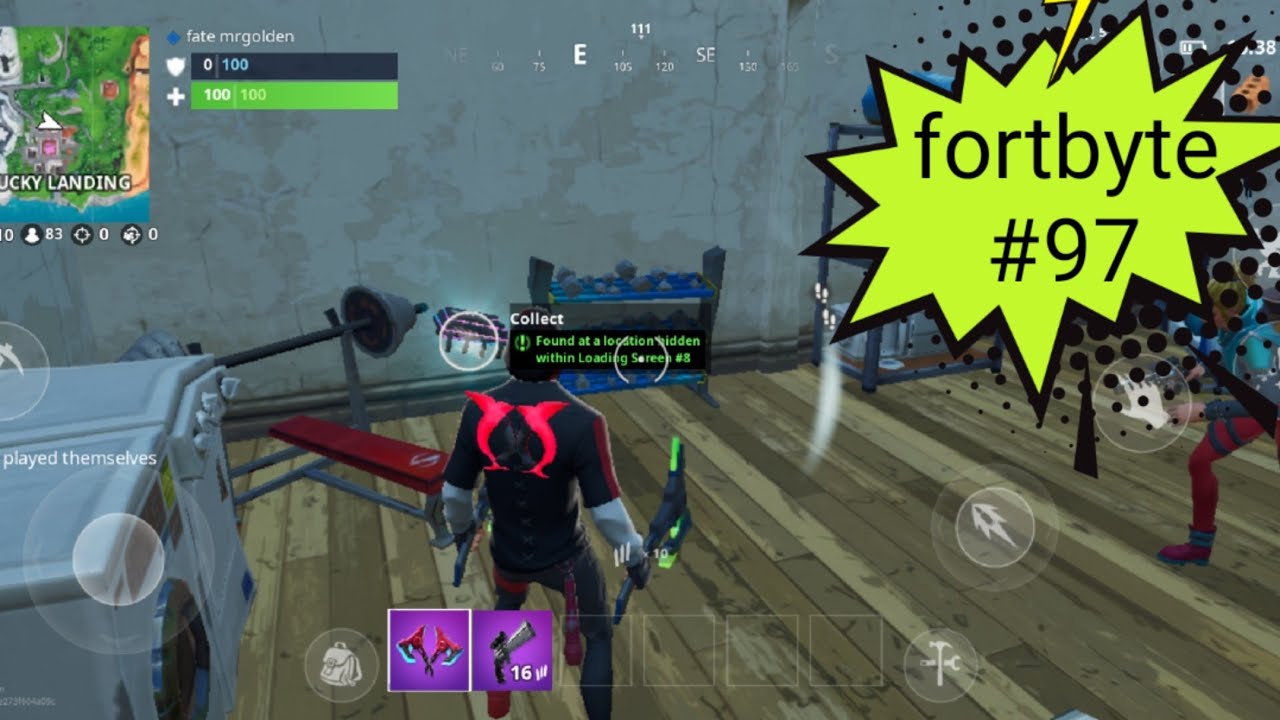 Fortbyte #97 fortnite mobile