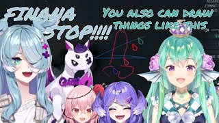 NOOOO!! FINANA STOP!!! 【Finana/Elira/Selen/Rosemi】 NOOOO!! FINANA STOP!!! 【Finana/Elira/Selen/Rosemi】