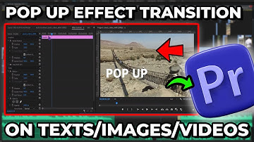 How To Do The Pop Up Effect Transition On Premiere Pro (EASY)