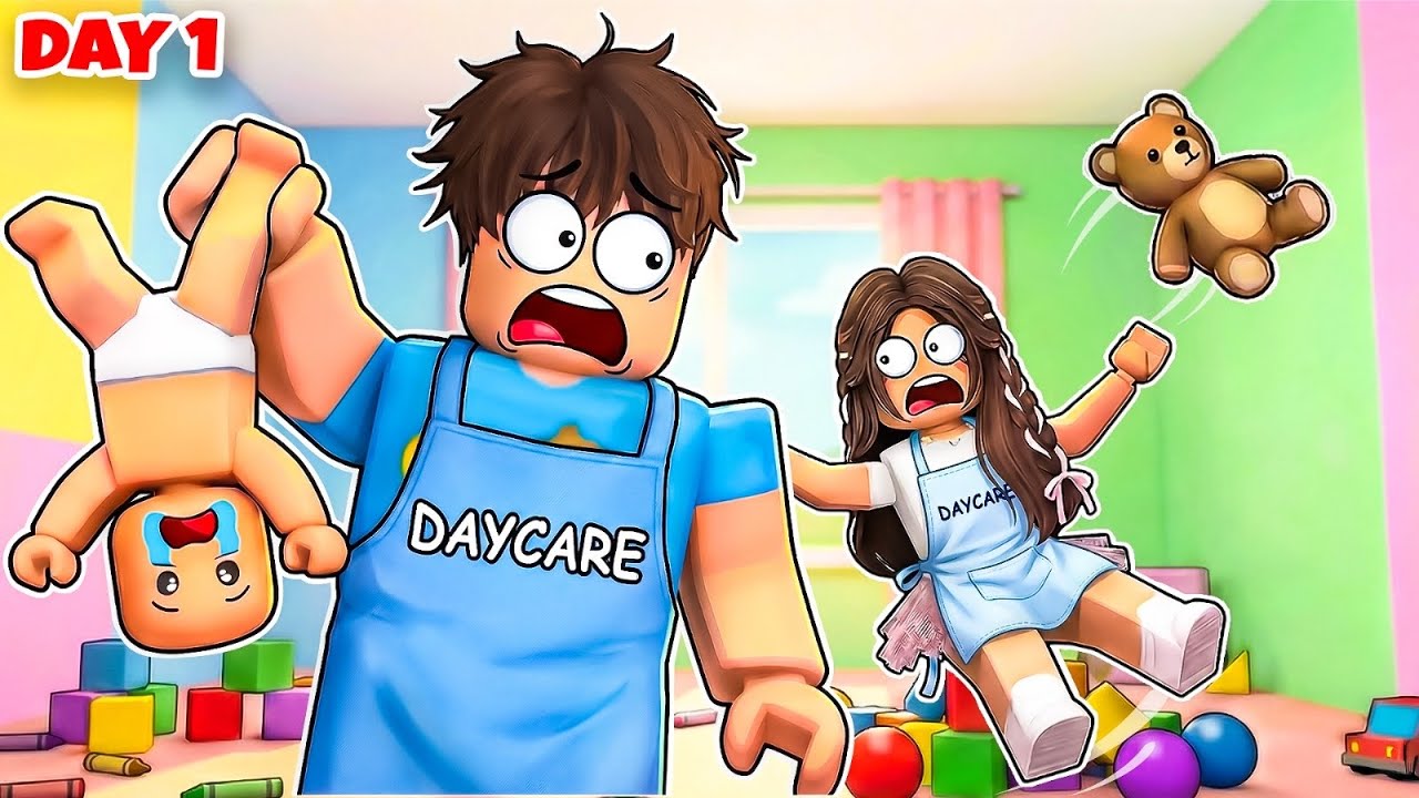 I Got A Job At a DAYCARE *someone got kidnapped* (Brookhaven) 