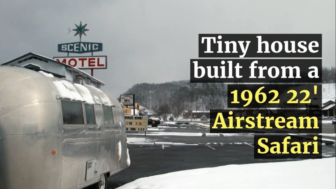 014 1962 22' Airstream Safari Restoration Tiny House Built