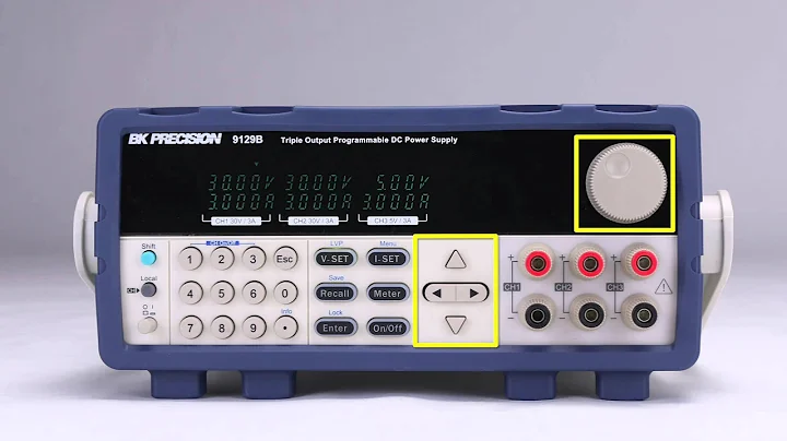 9129B – Economical Triple Output Programmable DC Power Supplies