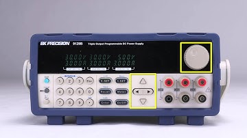 9129B – Economical Triple Output Programmable DC Power Supplies