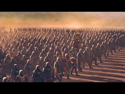 Rome vs Sassanids | Massive 39 000 units Total War Cinematic Battle - Rome 2