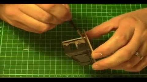 Wargaming Terrain Tutorial part 4 -  WH40K Aegis Defence Line 1 of 2 small section