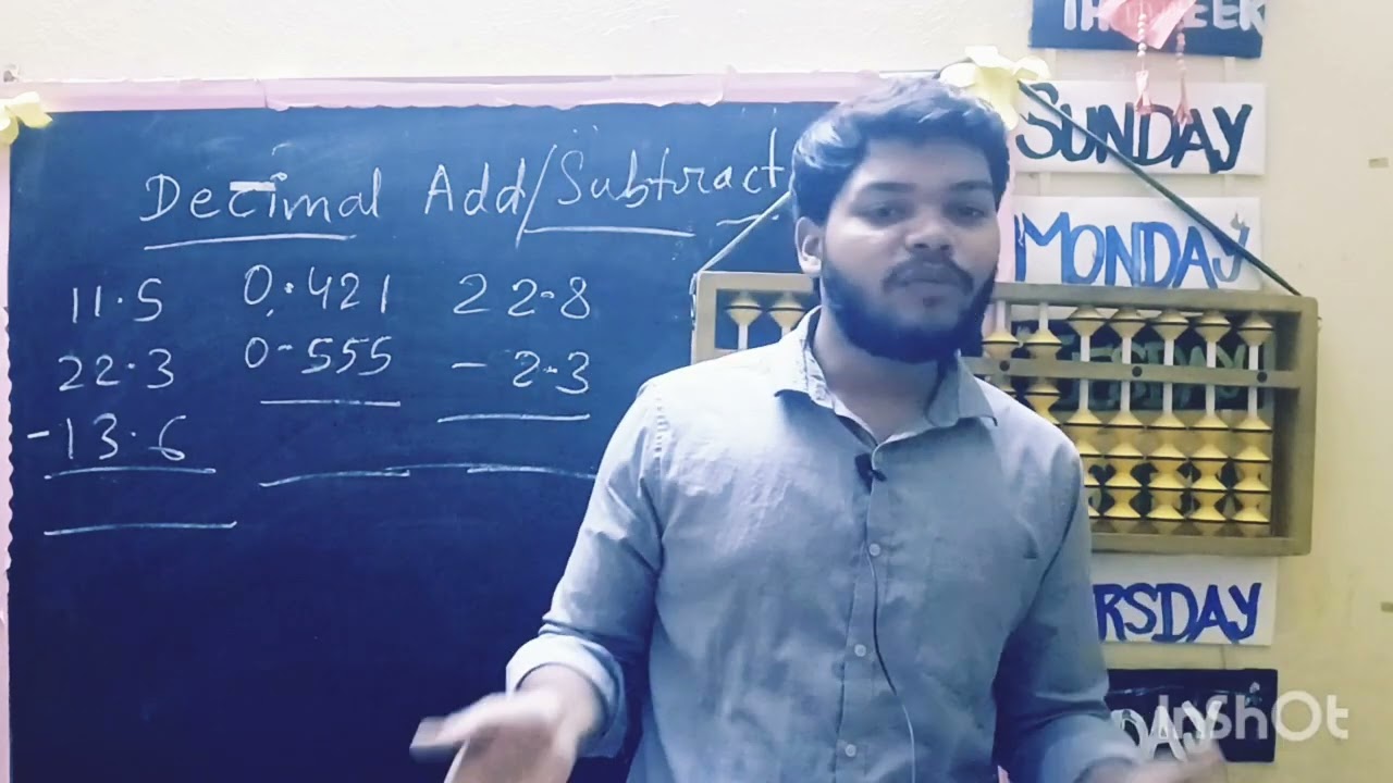 Abacus Level 1 — Decimals Part 3 | Mixed Decimal Sums Trick | Abacus Walla