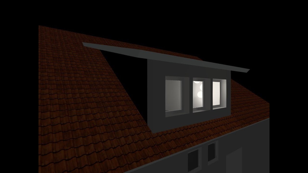Dialux Evo How To Create A Dormer Youtube