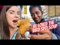 Bangkok STREET FOOD- She takes her Thai husband to Chinatown