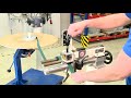 Optibelt belt cutting machine