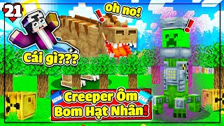 MINECRAFT THỜI ĐẠI KHỦNG LONG * TẬP 21 | LỘC PHÁT HIỆN CREEPER ÔM BOM HẠT NHÂT CÓ THỂ TẬN DIỆT🦖😱 screenshot 2