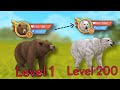 WildCraft: Level 1 to 200 - Bear  🐻
