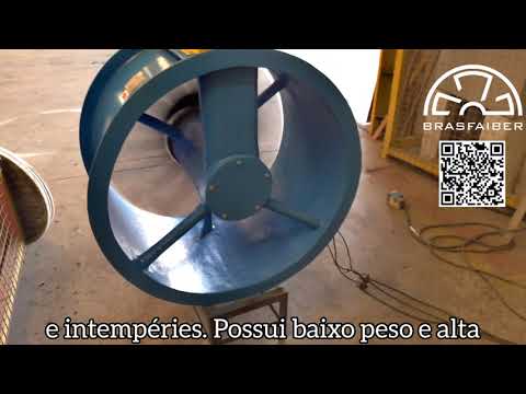 Exaustor de Transmissão em PRFV - Fibra de Vidro