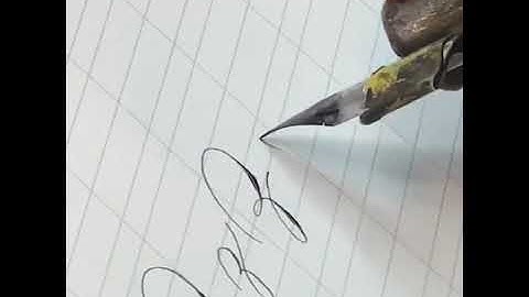 Lowercase “z” • Beginning Your Spencerian Journey Session #1