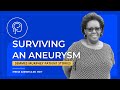 She thought her ear ringing was permanent until Drs. found an aneurysm :Surviving an aneurysm