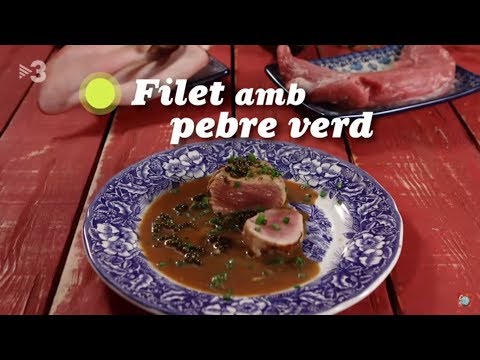 Vídeo: Filets Amb Salsa De Pebre Rosa