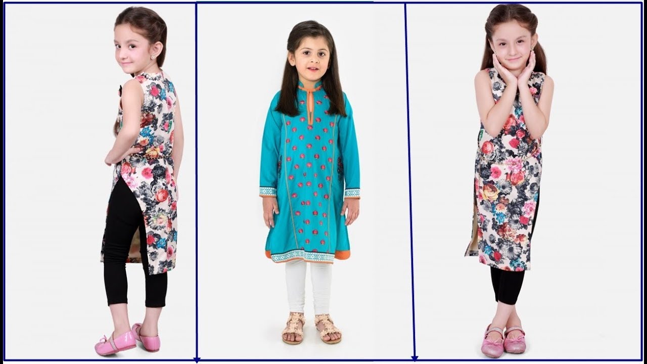 Latest Kurti/Kurta designs for baby 