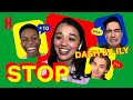 Elenco de Dash & Lily joga o meu Stop! | Netflix Brasil