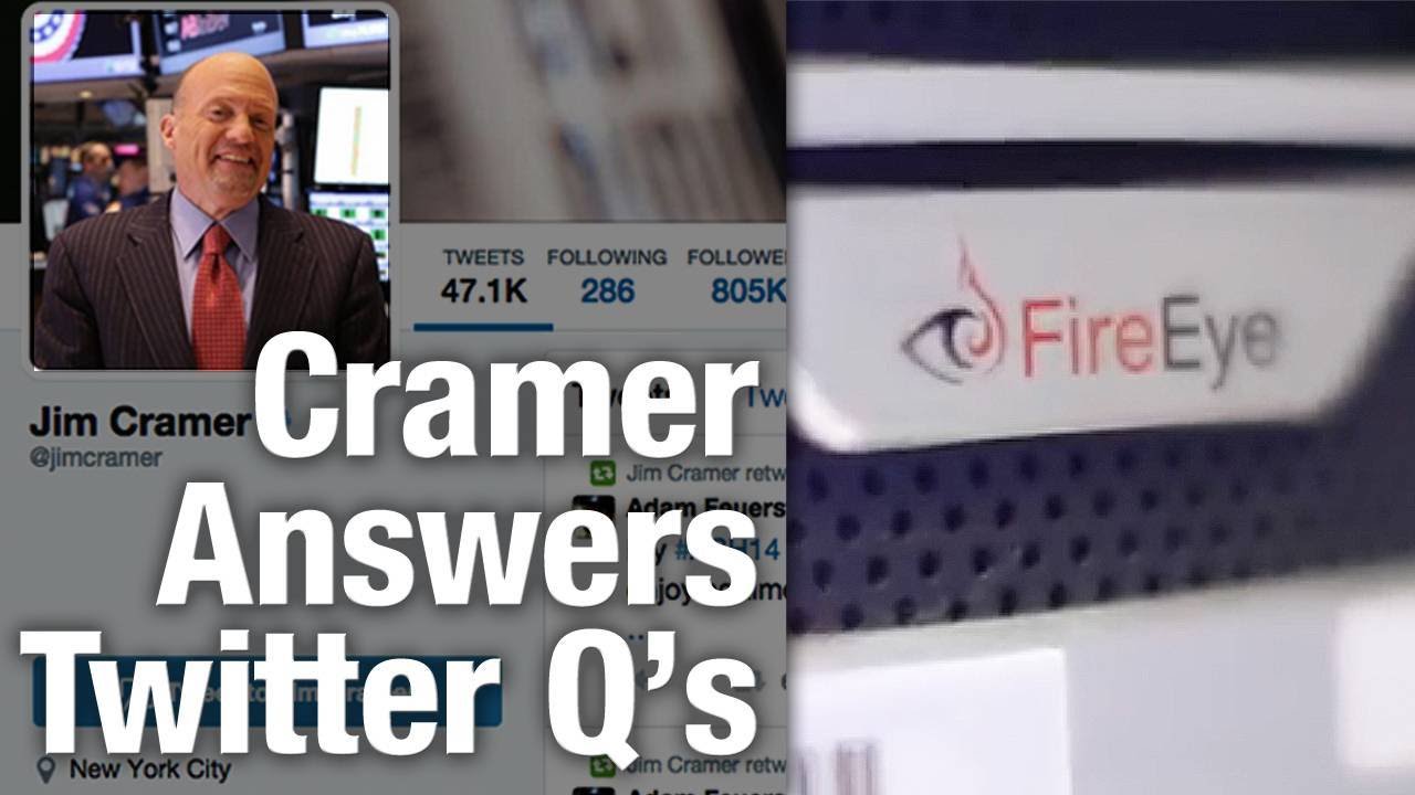 Jim Cramer Looks at Cybersecurity Stocks Like FireEye After IRS Breach Jim Cramer Looks at Cybersecurity Stocks Like FireEye After IRS Breach