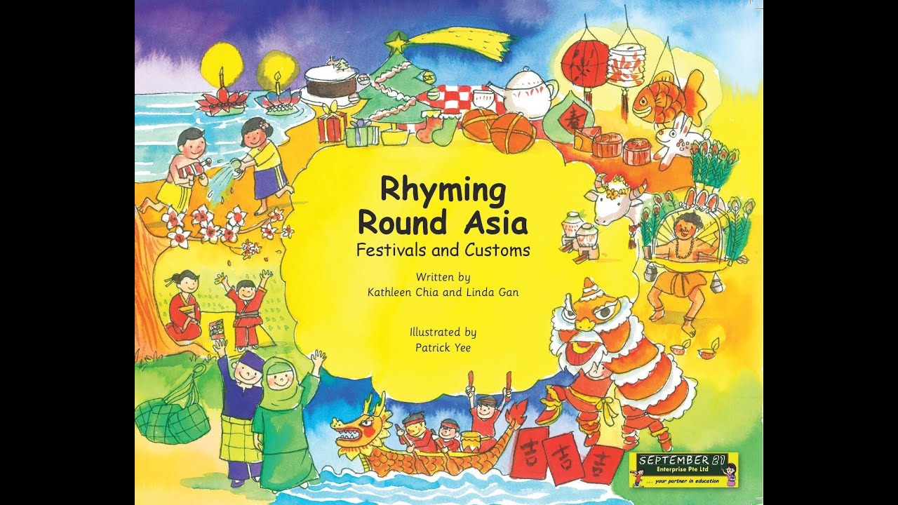 Rhyming Round Asia: Festivals and Customs Book Promo