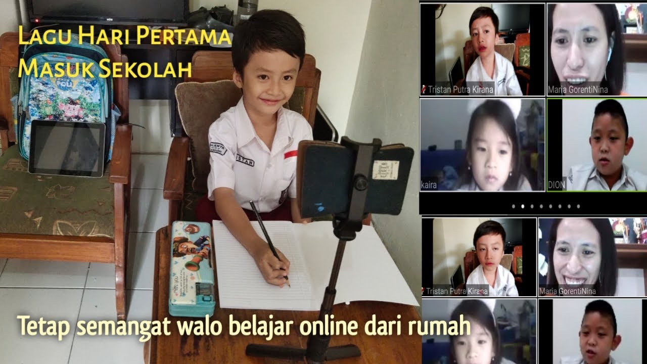 Lagu Hari Pertama Ke Sekolah Versi Daring Hari Pertama Masuk Sekolah Lagu Wajib Siswa Belajar Youtube Lagu Hari Pertama Ke Sekolah Versi Daring Hari Pertama Masuk Sekolah Lagu Wajib Siswa Belajar Youtube