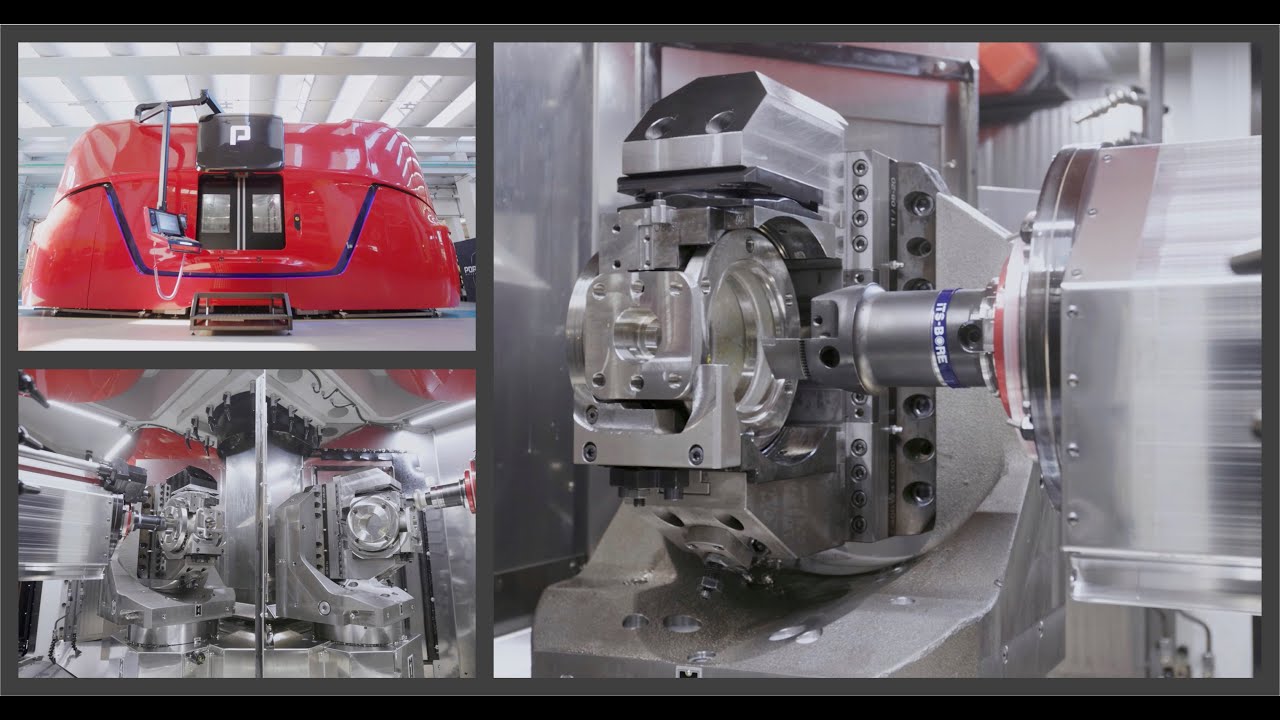 4inch Steel Valves for Oil&Gas sector on Portacenter 500