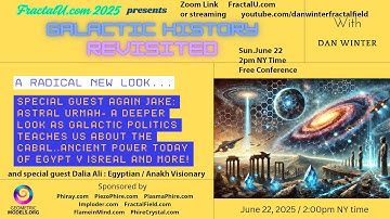 FractalU: Galaxy Politics-A Radical New Look, Dan Winter, Dalia & Astral Urmah