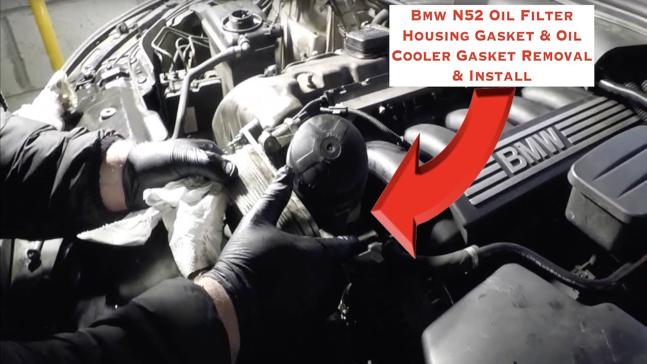 New Engine Oil Filter Housing Gasket Cooler Seal For BMW X3 X5 335i 528i 